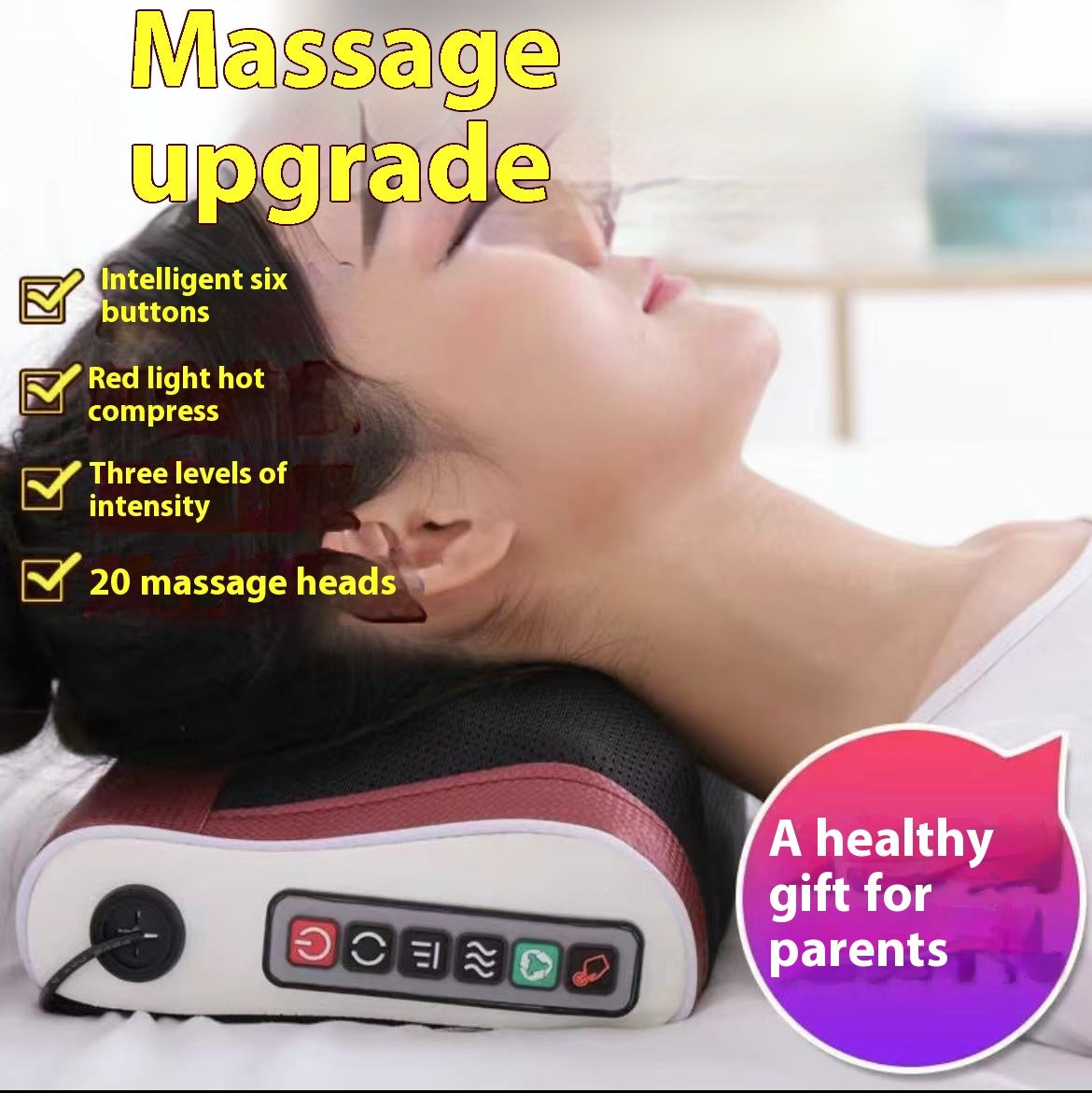 Cojín de Masaje Cervical Multifuncional