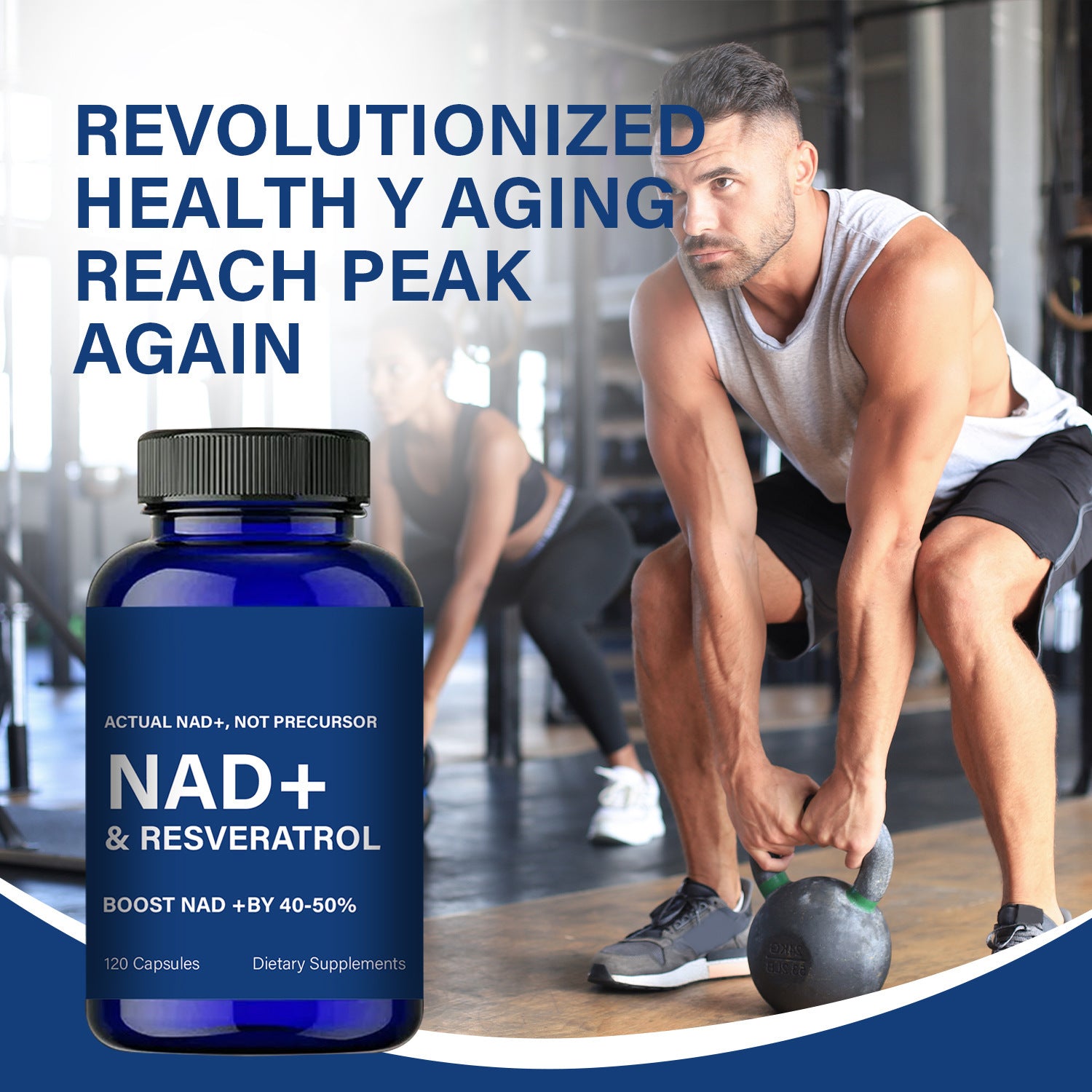 🌎Exclusivo Internacional NAD + Resveratrol
