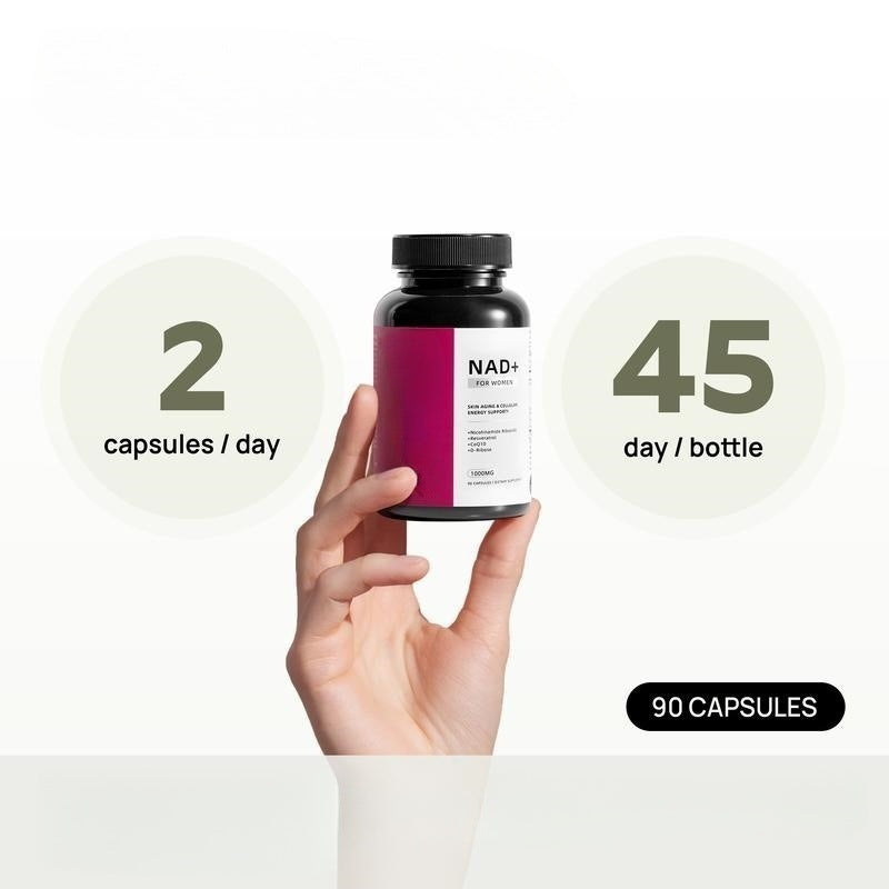 🌎Exclusivo Internacional NAD + Vitamina B3 + CoQ10